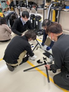 七転八倒！創ってみないと分からないことが多いパイプツールです。