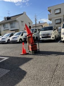 1号機よりもスムーズな動きのコーン台車2号機！