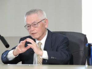 菱木社長の生きる力と使命感をお聞きしました