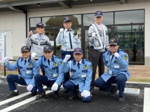 厳正な警備とおもてなしの両輪でいざ! !