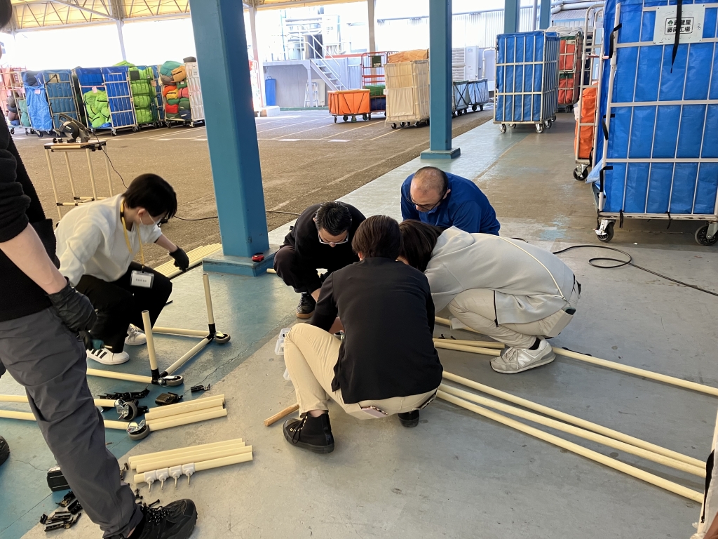 パイプツール実習では、外段取りの大切さを学習!