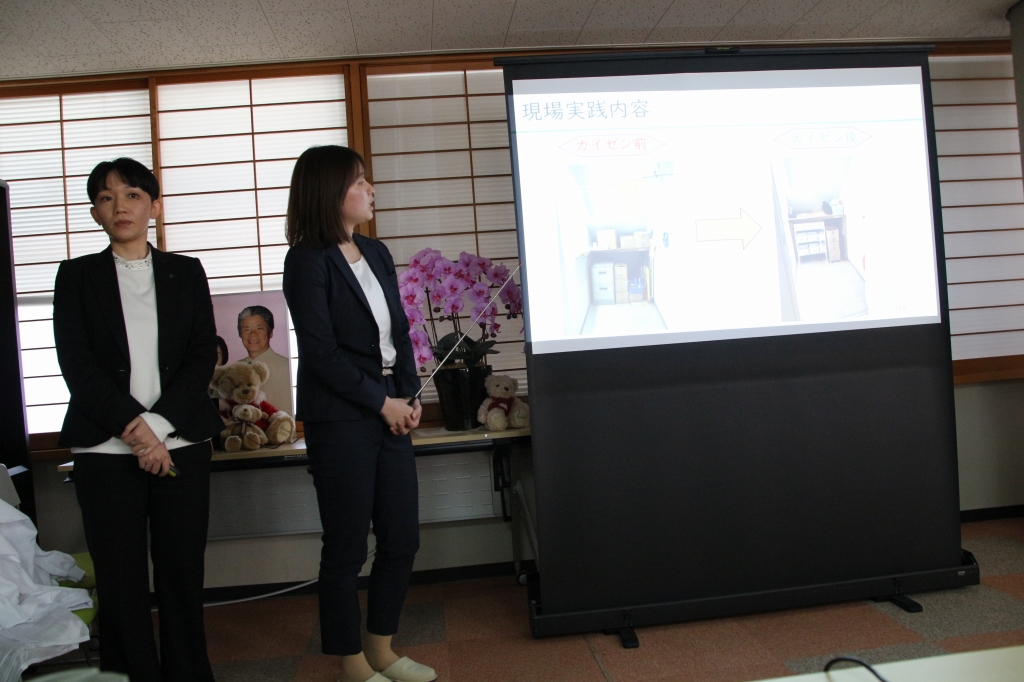活動報告会、ドキドキのゆりさん!
