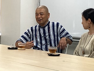 、「ありがとう寺」（無宗派）を拠点に、密教修法の「弘法護摩」を日々実践しておられる町田住職様。