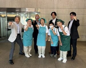 いなげや本社さわやか社員さん、植原様、西村様と共に 生涯青春! !