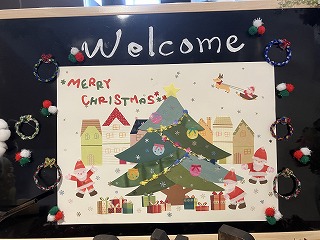 東京本部　12月室礼「Xmas」