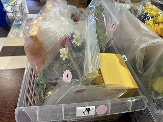 東京本部室礼の5S、ジップパックを使用して整頓!